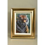 ROLF HARRIS (AUSTRALIA 1931) 'TIGER IN THE SUN', a signed limited edition print on canvas, 67/195