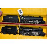 TWO BOXED HORNBY DUBLO CLASS 8F LOCOMOTIVES, No.48109, B.R. black livery (2225), both in lightly