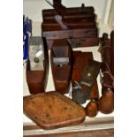 A COLLECTION OF VINTAGE WOODWORKING TOOLS, generally nineteenth/early twentieth century,