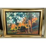 ROLF HARRIS (AUSTRALIA 1939) ' BUSH SUNSET', a signed limited edition print depicting an