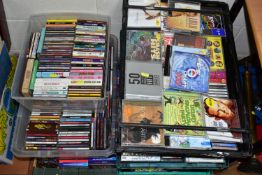SIX BOXES OF ASSORTED C.D'S, to include over three hundred C.Ds of a wide variety of artists from