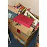 TEN BOXES OF BOOKS AND MAPS, approximately one hundred to one hundred and fifty titles to include