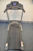 A BODYMAX TREADMILL with incline feature and safety cut-off clip (PAT pass and working)