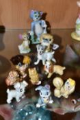 A GROUP OF WADE FIGURES, to include Tom and Jerry Style One, Lady (missing lower leg), Tramp,