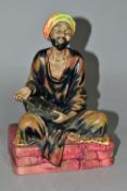 A ROYAL DOULTON FIGURE 'MENDICANT' HN1365, dark green printed backstamp (1) (Condition report: