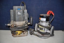 A ELU MOF177E ROUTER with 110v plug along with a Stanley 267 router (both UNTESTED) (both with