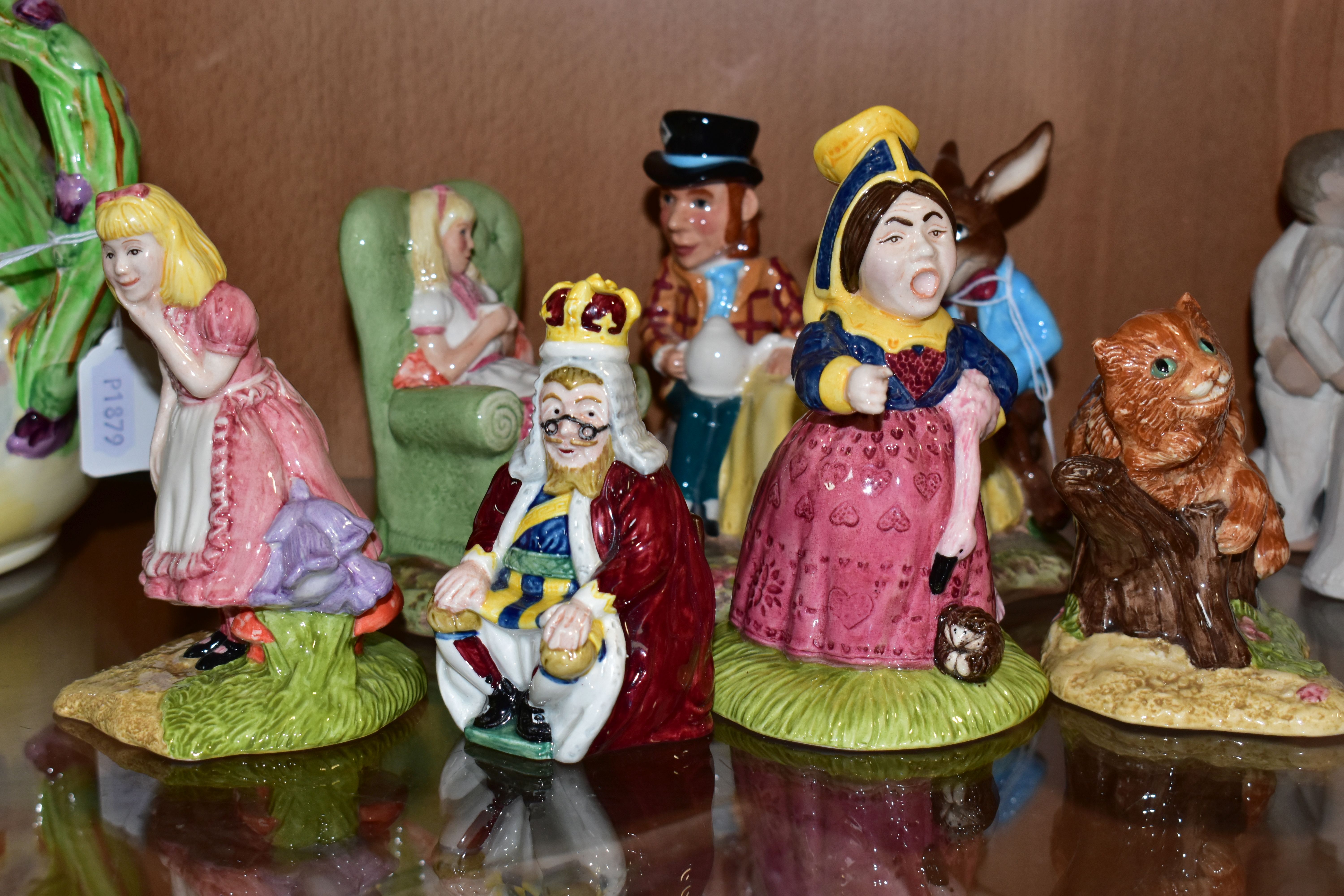 FIVE BESWICK/ROYAL DOULTON BESWICK WARE ALICE IN WONDERLAND FIGURES, comprising Beswick Ware limited - Image 4 of 4