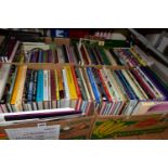 BOOKS, four boxes containing approximately 130 titles, mostly in hardback format, on the subjects of