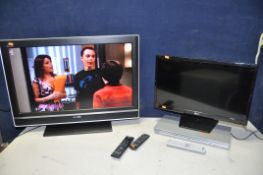 A SONY KDL32T2800 32in TV with remote along with a LG 24MT356 24in tv with remote and a Sony DVPNS15
