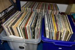 THREE BOXES OF ASSORTED LP RECORDS, to include over two hundred LPs dating from 1950's, 60's and