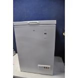 A VESTFROST AB6-108 CHEST FREEZER measuring width 56cm x depth 58cm x height 82cm (PAT pass and