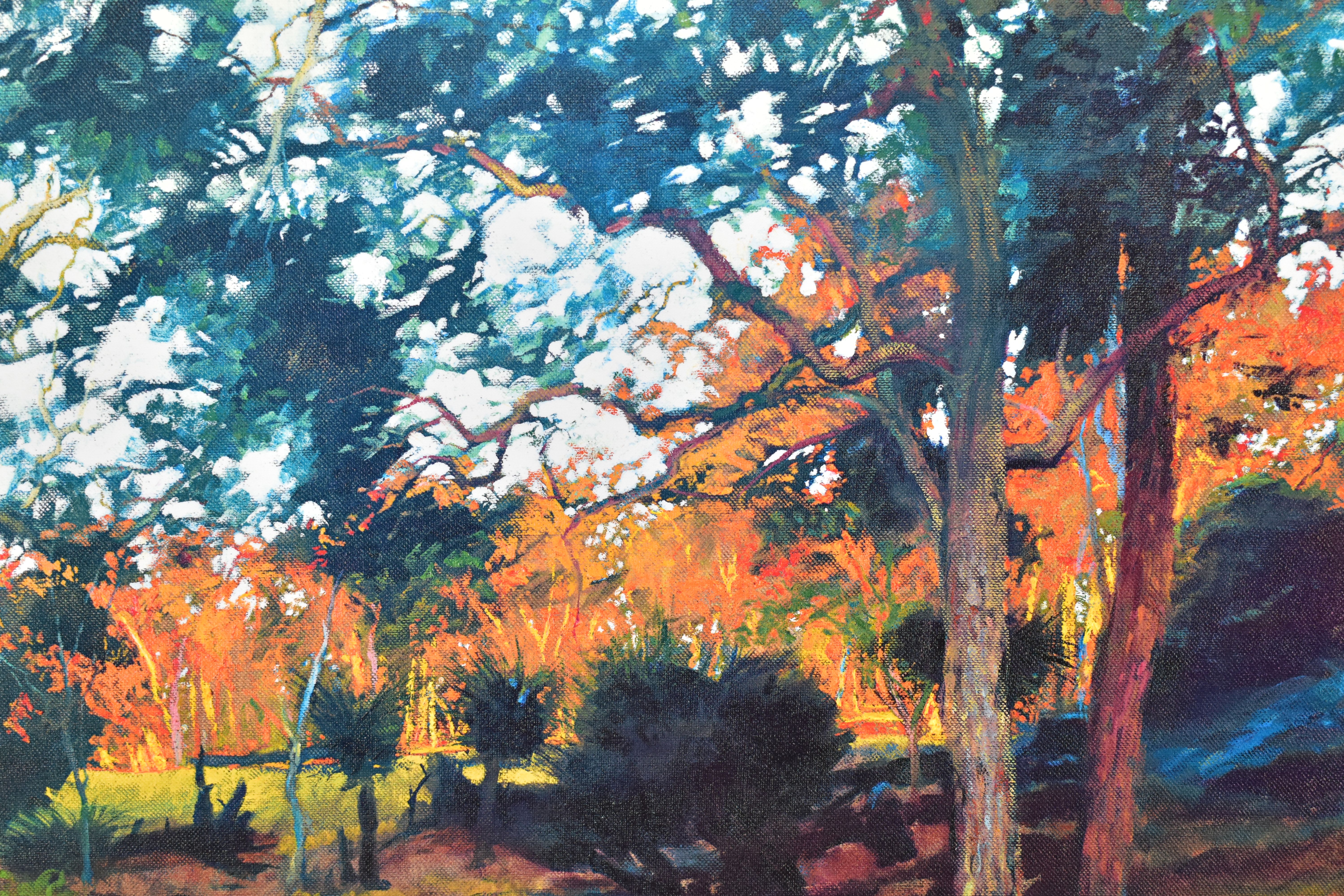 ROLF HARRIS (AUSTRALIA 1939) ' BUSH SUNSET', a signed limited edition print depicting an - Image 2 of 8
