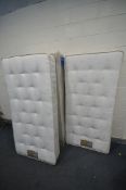 A PAIR OF DREAMS 3FT MATRESSES, and one base new in packaging