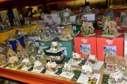 FORTY EIGHT LILLIPUT LANE SCULPTURES FROM VARIOUS COLLECTIONS, some boxed and with deeds, comprising
