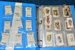 CIGARETTE CARDS, a large collection of John Player & Sons Cigarette Cards, in one folder,