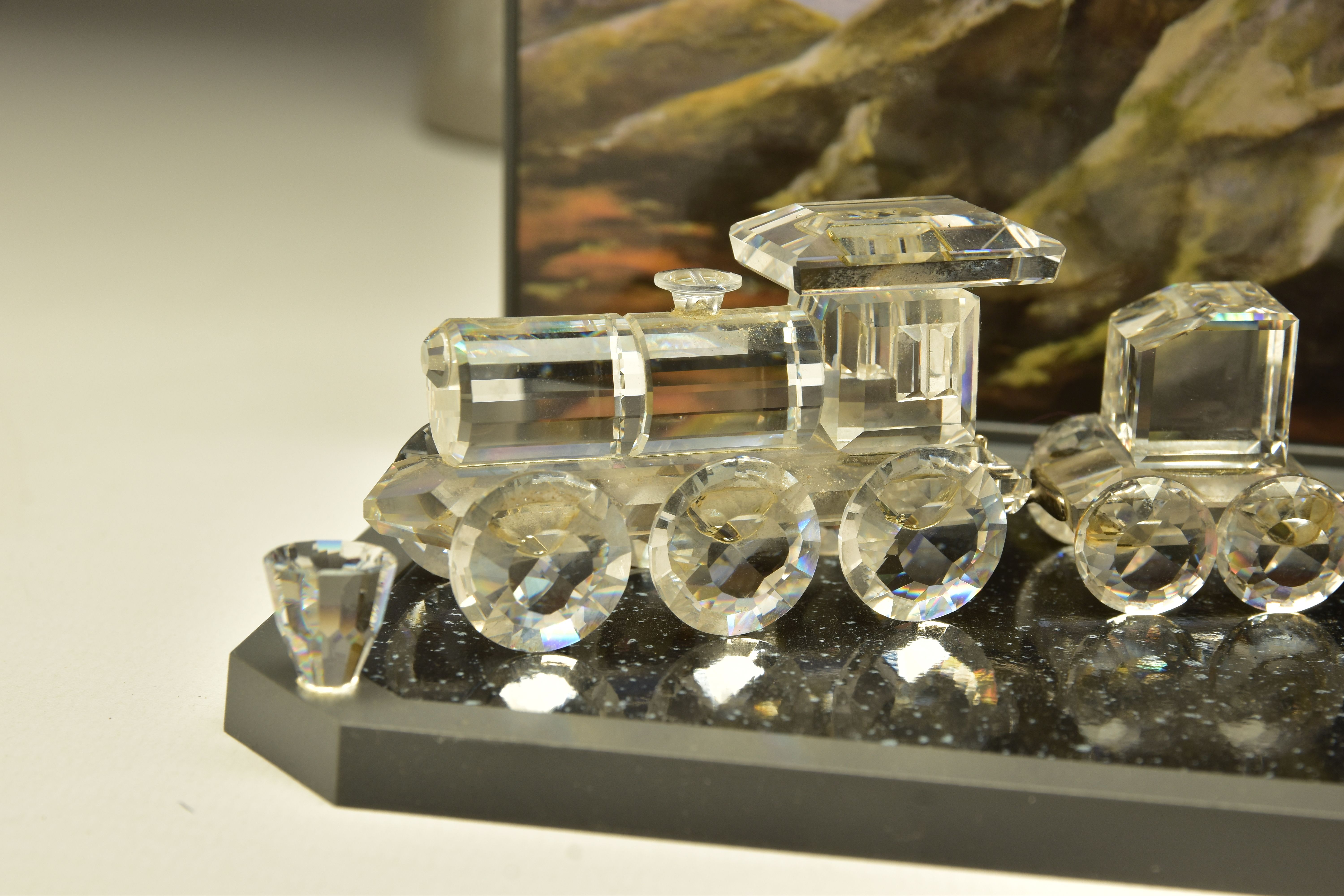 SWAROVSKI CRYSTAL EXPRESS TRAIN FROM WHEN WE WERE YOUNG SERIES, comprising boxed Locomotive (015145) - Image 2 of 5