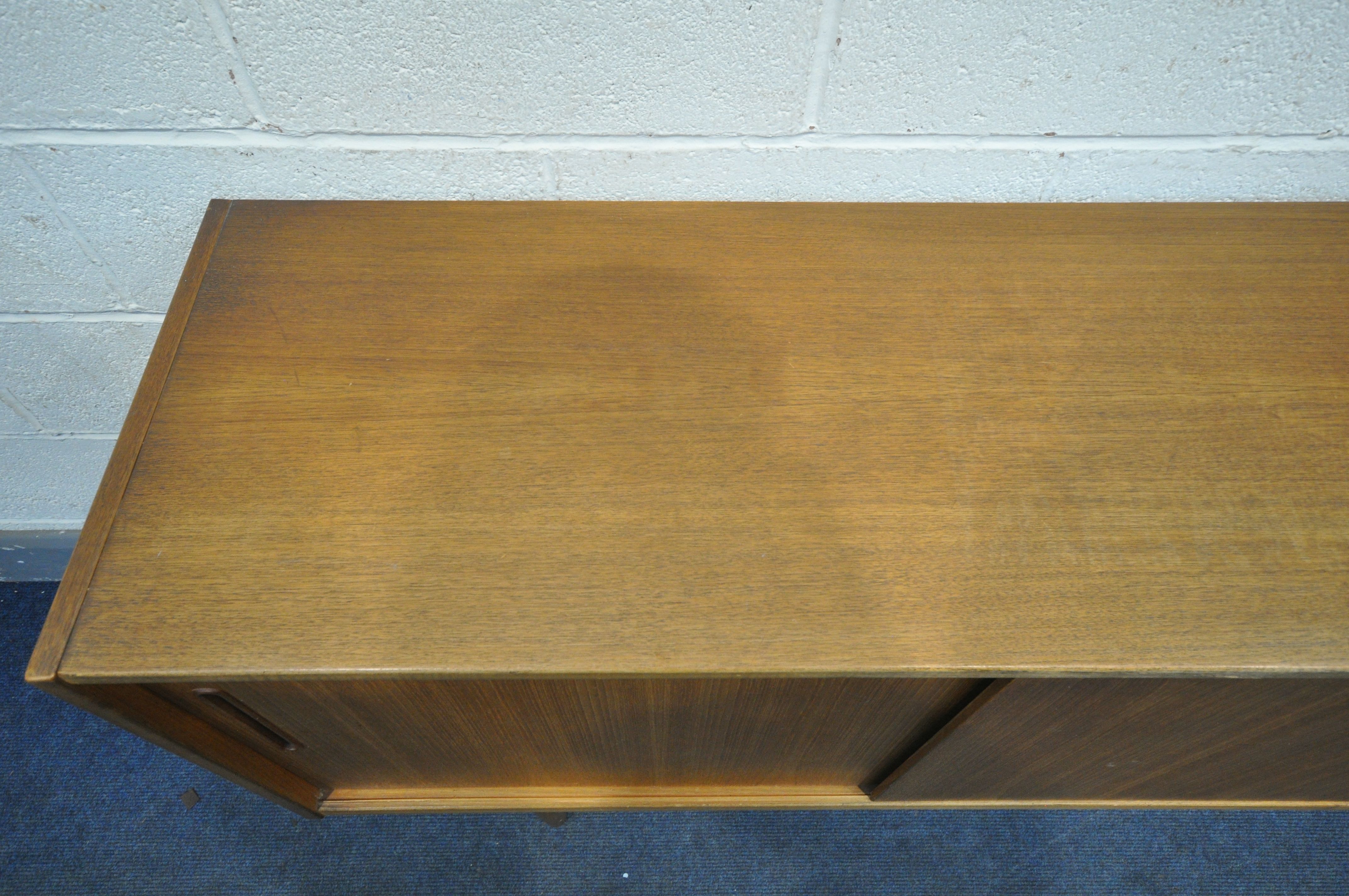 NILS JONSSON FOR TROEDS, A MID CENTURY MODEL 'TRENTO' TEAK SIDEBOARD, with double sliding doors, - Image 3 of 9