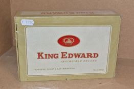 CIGARS, one sealed box of 50 KING EDWARD INVINCIBLE DE LUXE Cigars from Swisher International Inc.