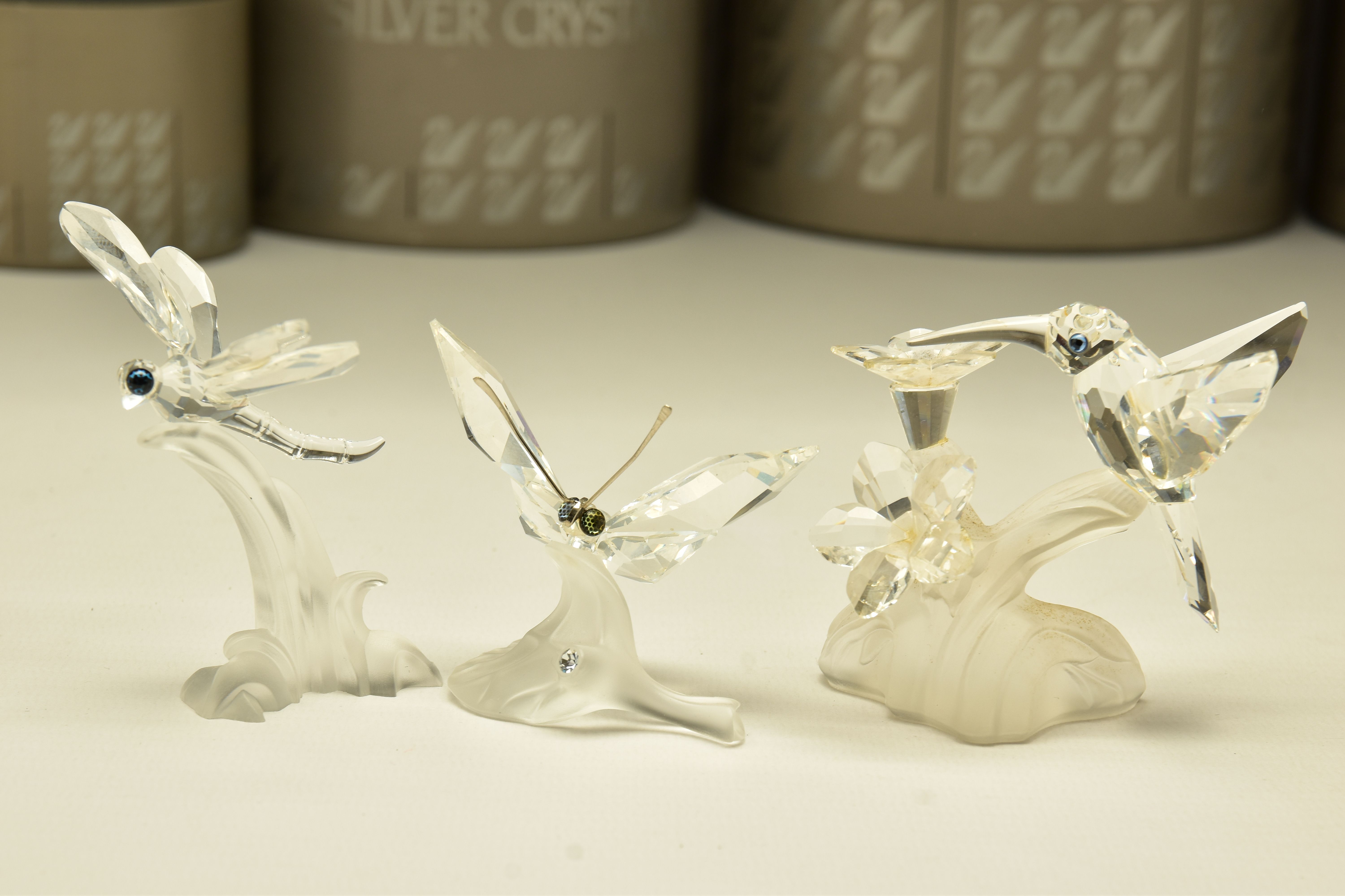 EIGHT BOXED SWAROVSKI CRYSTAL ORNAMENTS, comprising four from the South Sea Theme, Blowfish (012724) - Image 6 of 7