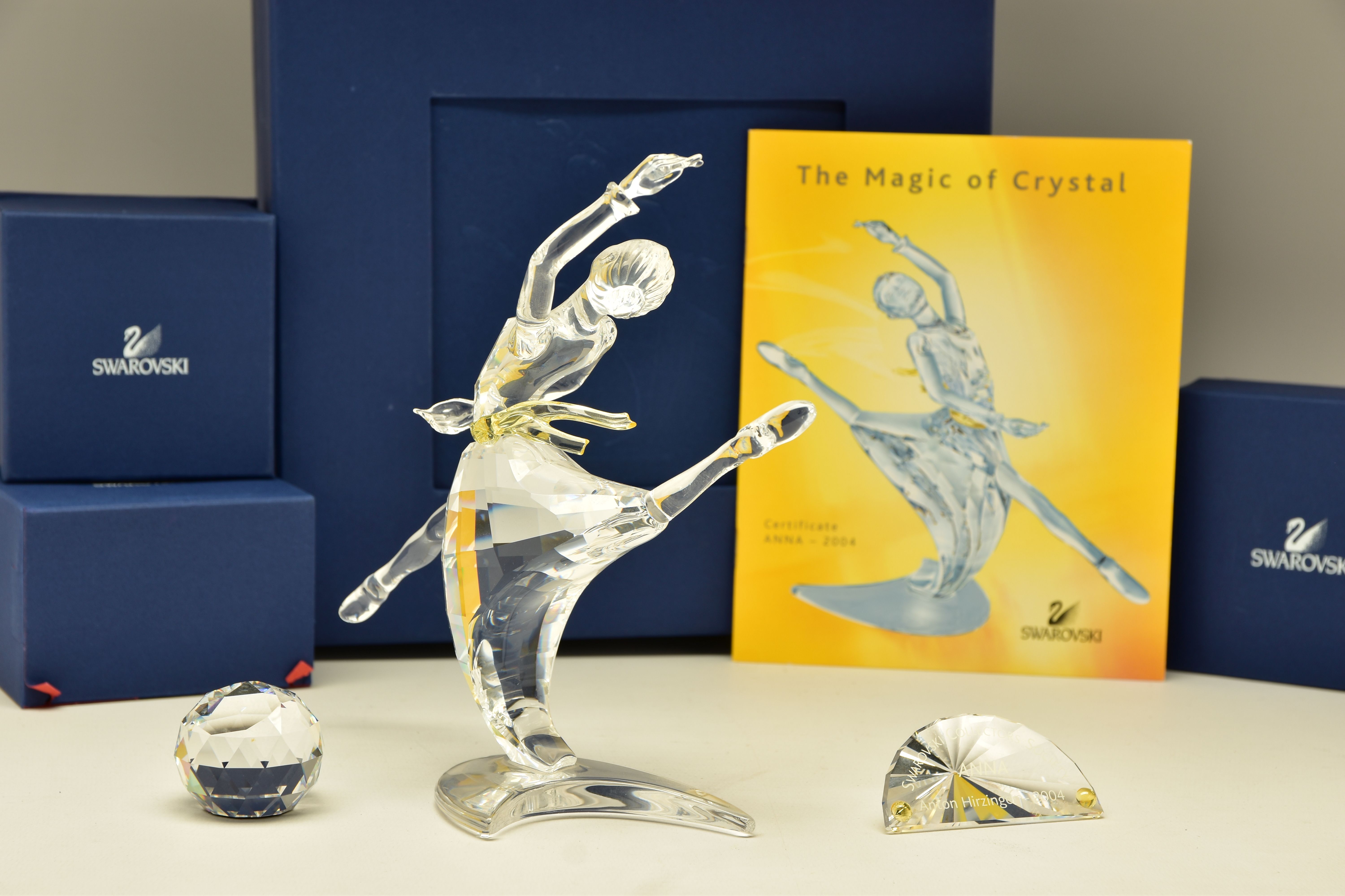A BOXED SWAROVSKI EXCLUSIVE CRYSTAL SOCIETY ANNUAL FIGURE SET FROM MAGIC OF DANCE - ANNA 2004, no - Image 6 of 7