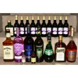 ALCOHOL, a mixed collection comprising one bottle of JACK DANIELS Tennessee Honey Liqueur, 35%