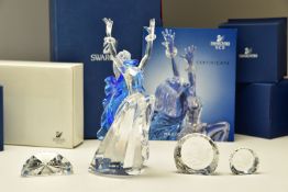 A BOXED SWAROVSKI CRYSTAL SOCIETY ANNUAL FIGURE FROM MAGIC OF DANCE - ISADORA 2002, designed by