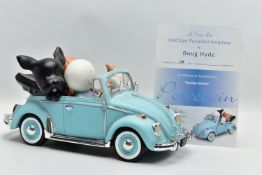 DOUG HYDE (BRITISH 1972) 'SUNDAY DRIVER', a limited edition sculpture depicting a figure and their