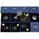 SEVEN BOXED SWAROVSKI COLLECTORS/CRYSTAL SOCIETY ANNUAL RENEWAL GIFTS, comprising three from Wonders