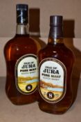 WHISKY, two bottles of exceptional Single Malt, 1970's bottlings of ISLE OF JURA, Pure Malt, 8