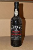 VINTAGE PORT, one bottle of OFFLEY BOA VISTA 1962 Vintage Port, seal intact (1)