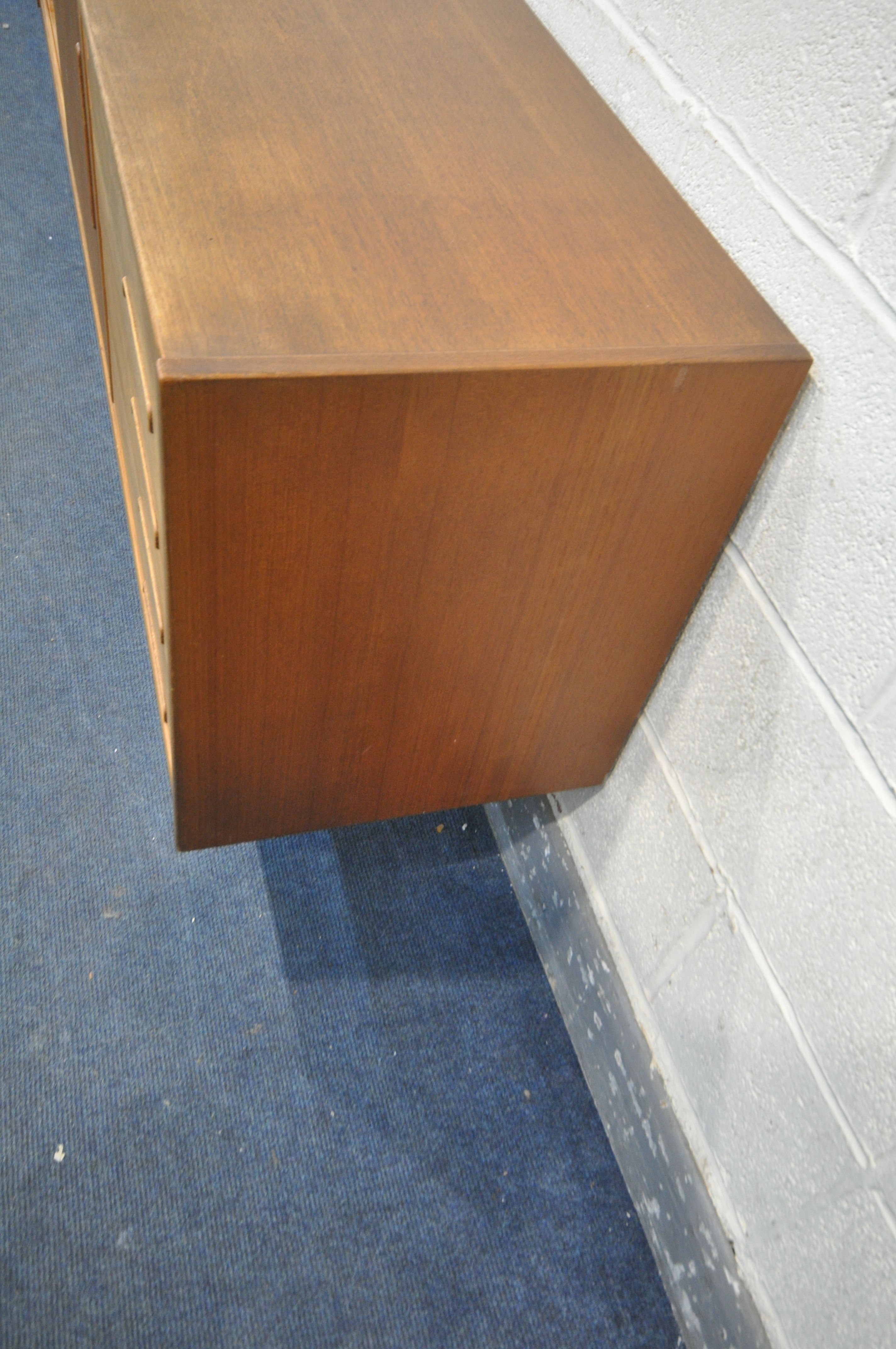 NILS JONSSON FOR TROEDS, A MID CENTURY MODEL 'TRENTO' TEAK SIDEBOARD, with double sliding doors, - Image 5 of 9