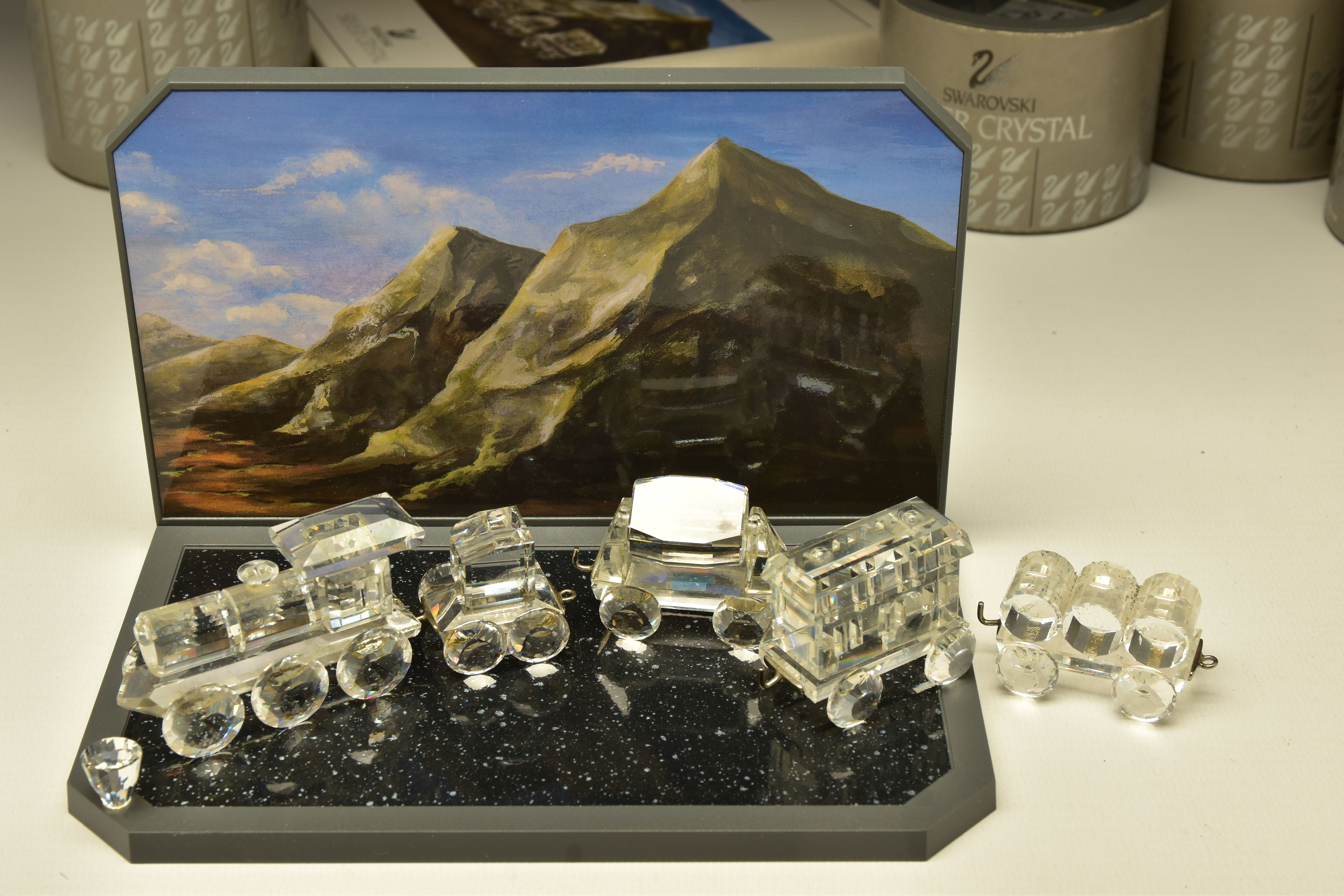 SWAROVSKI CRYSTAL EXPRESS TRAIN FROM WHEN WE WERE YOUNG SERIES, comprising boxed Locomotive (015145) - Image 5 of 5