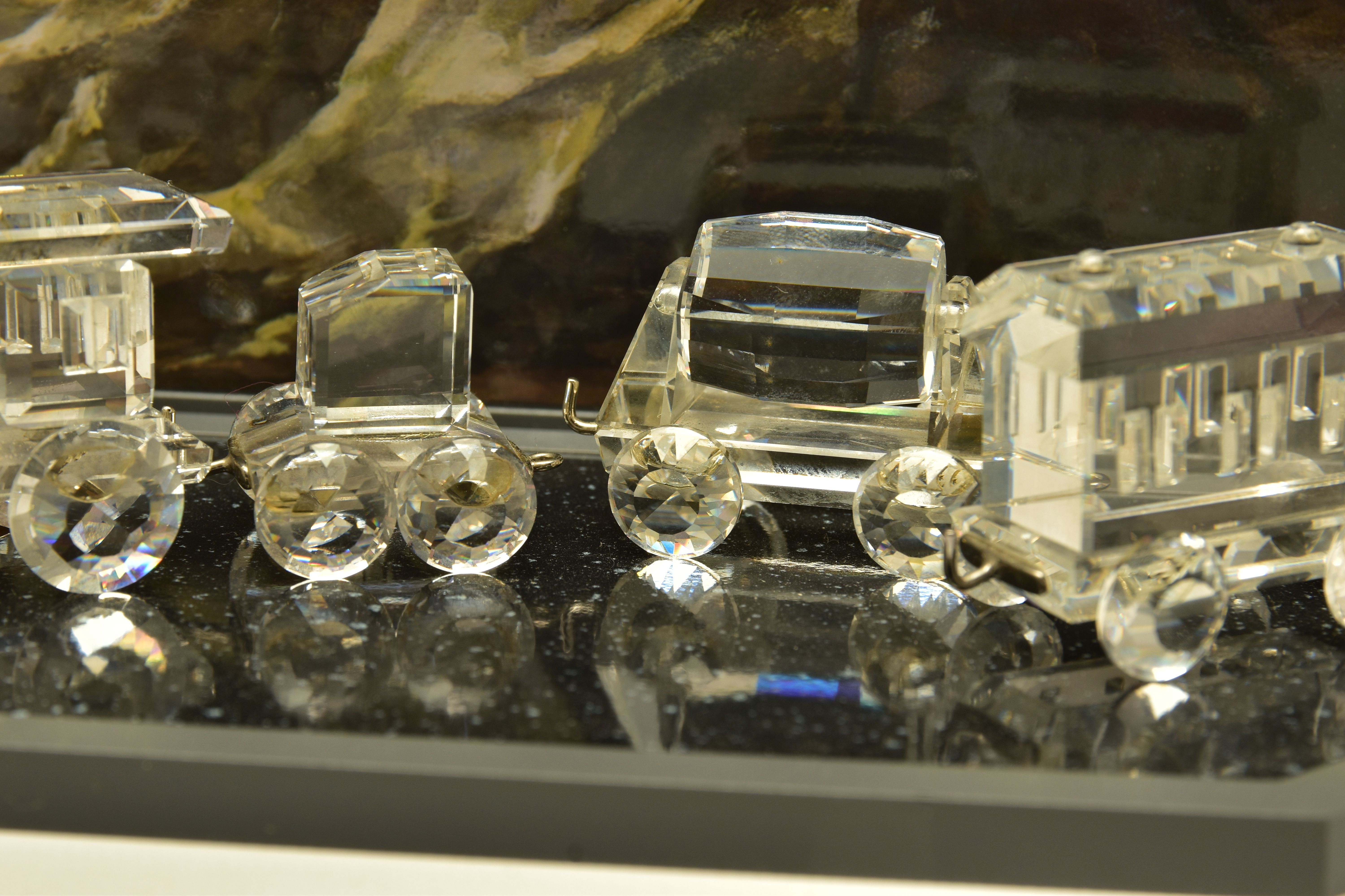 SWAROVSKI CRYSTAL EXPRESS TRAIN FROM WHEN WE WERE YOUNG SERIES, comprising boxed Locomotive (015145) - Image 3 of 5