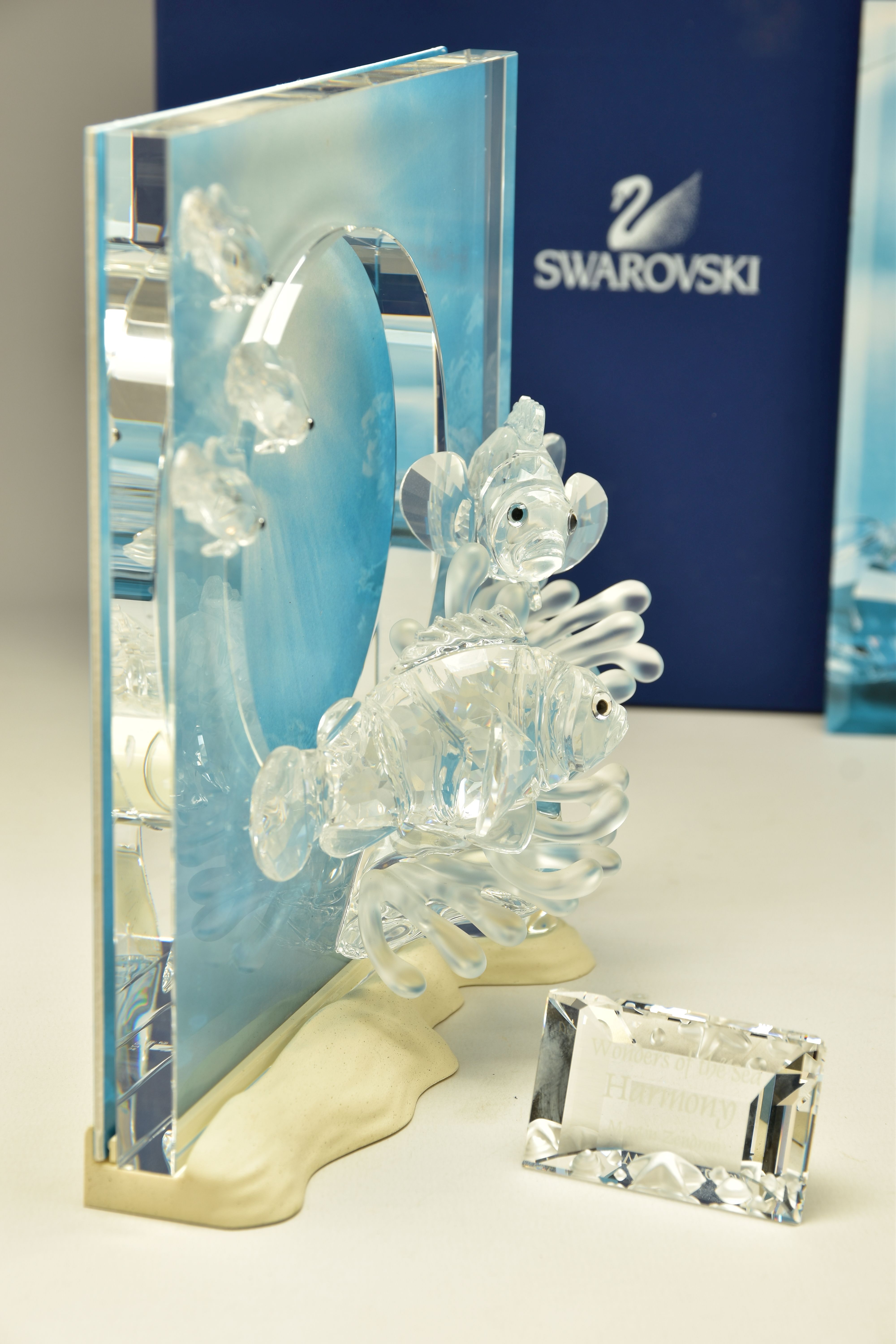 A BOXED SWAROVSKI CRYSTAL SOCIETY DIORAMA, FIRST PIECE OF THE TRILOGY WONDERS OF THE SEA - - Image 5 of 5