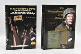 TWO REFERENCE BOOKS FOR GERMAN WW2 INTEREST, KUNSTOFFE, a guide to WW2 markings on plastics, etc, by