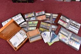 COLLECTION OF MAINLY GB STAMPS IN PLASTIC BOX, usually as presentation packs from 1988-2007 (