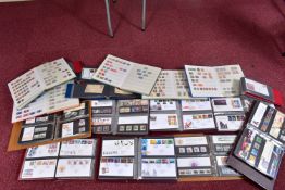 STAMP COLLECTION HOUSED IN NINETEEN ALBUMS, in two boxes, we note general world ranges in stockbooks