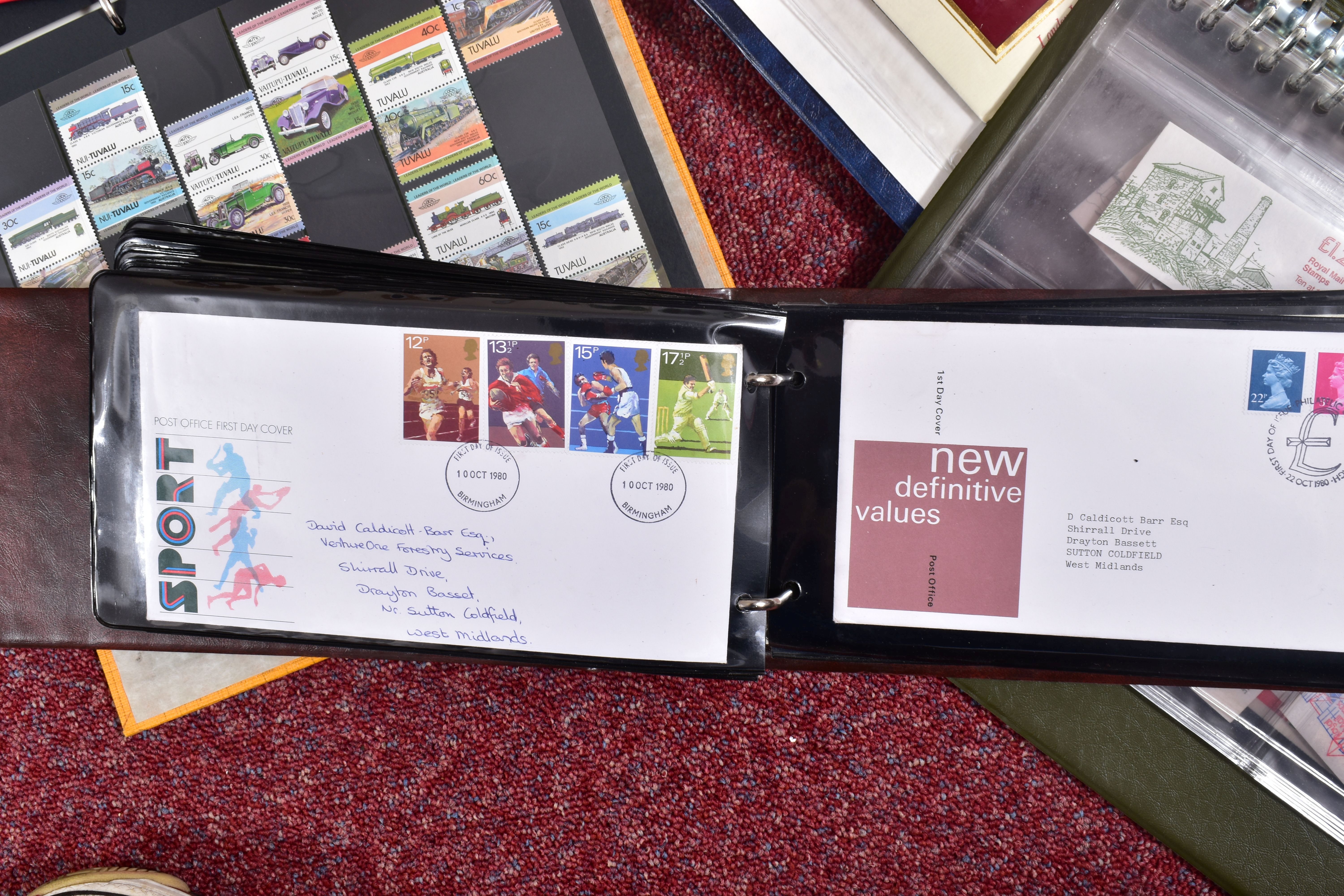 LARGE COLLECTION OF STAMPS IN THREE BOXES, including FDCs from GB and area, a few presentation packs - Image 13 of 22