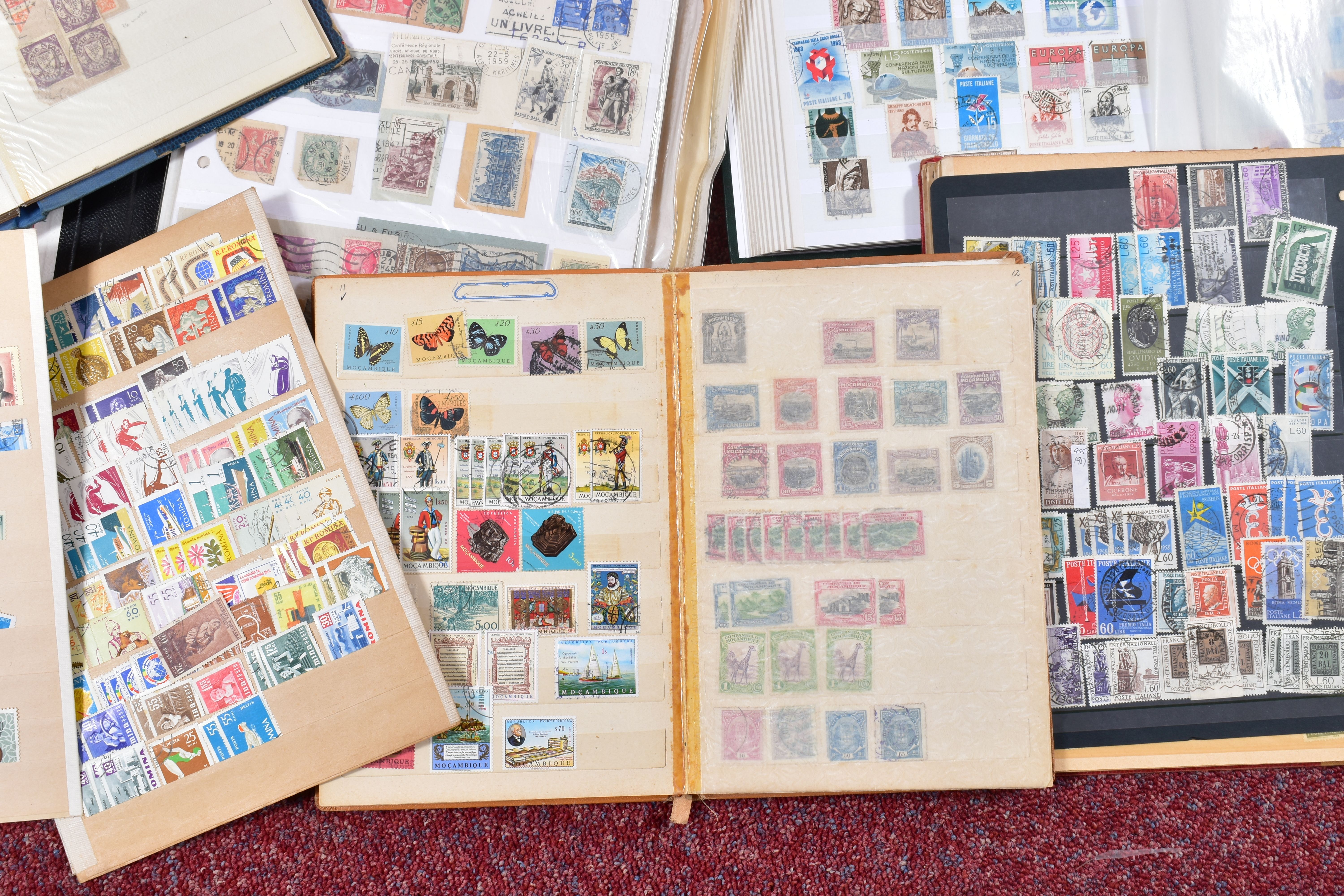 ACCUMULATION OF EUROPEAN STAMP ALBUMS, most mint and used in numerous albums and folders with - Image 5 of 14