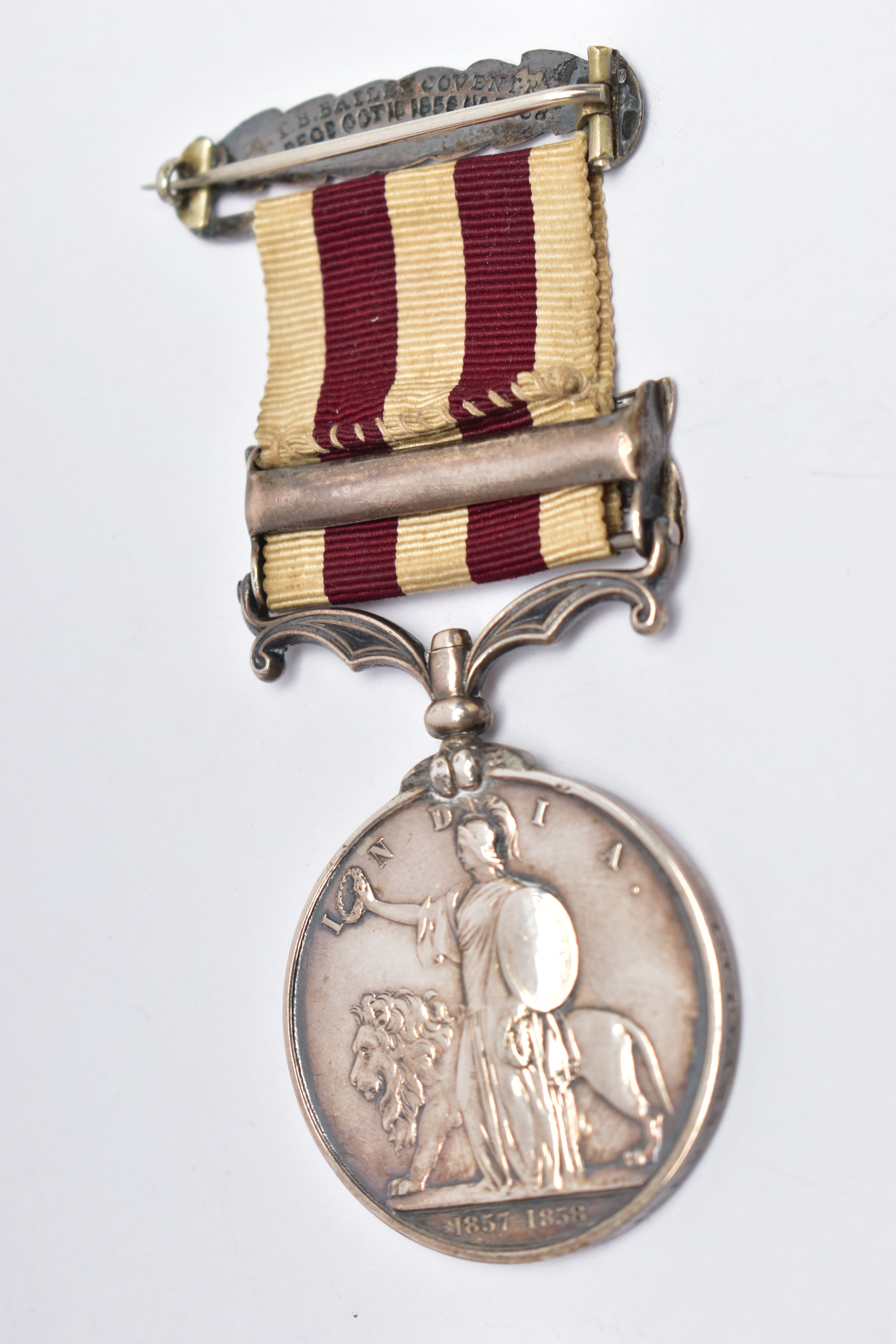 AN ARCHIVE TO A CRIMEAN AND INDIAN MUTINY VETERAN OF THE STAFF MEDICAL CORPS, Indian Mutiny Medal, - Bild 12 aus 24