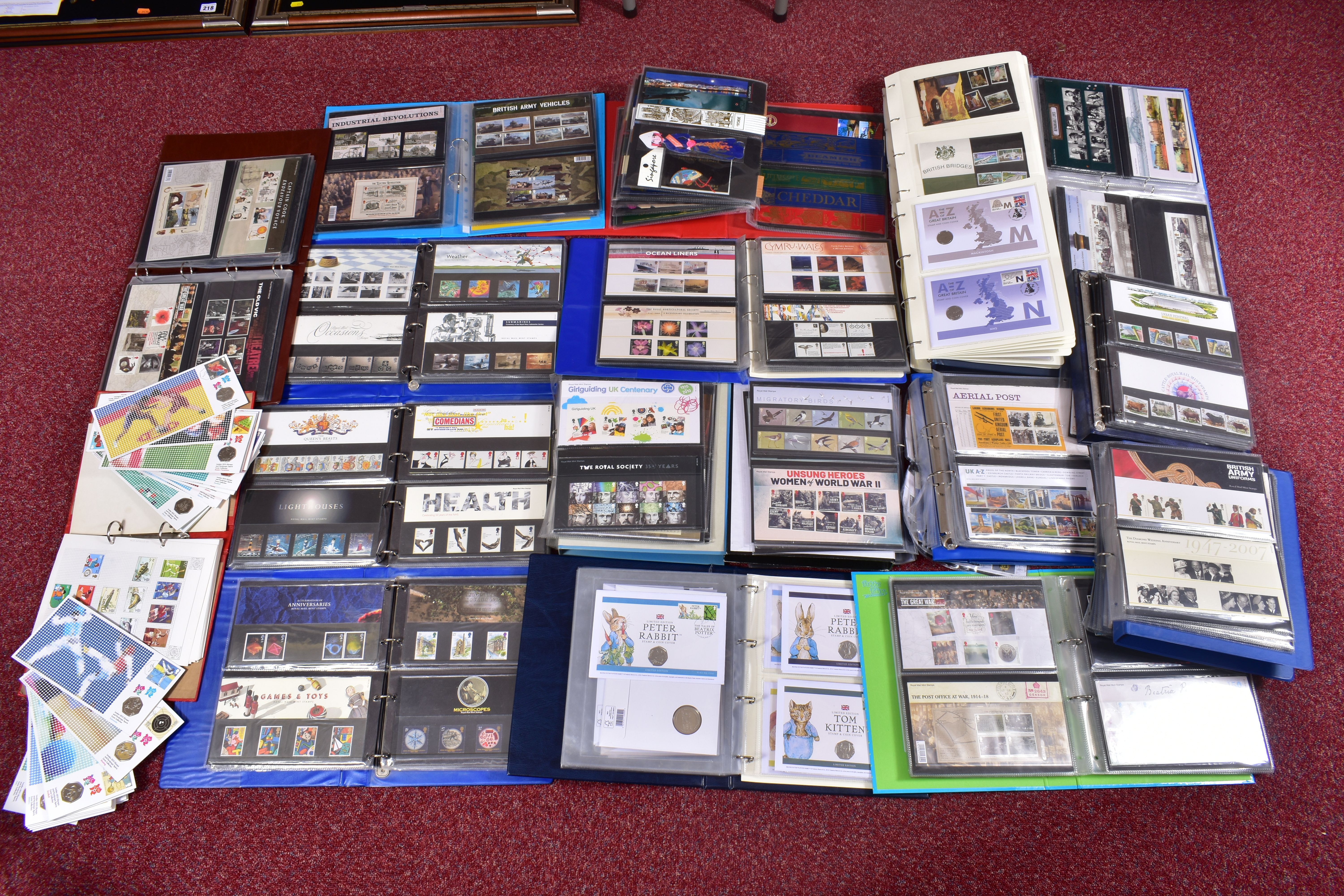 LARGE COLLECTION OF GB PRESENTAION PACKS TO 2019, looks reasonably comprehensive for commemoratives,
