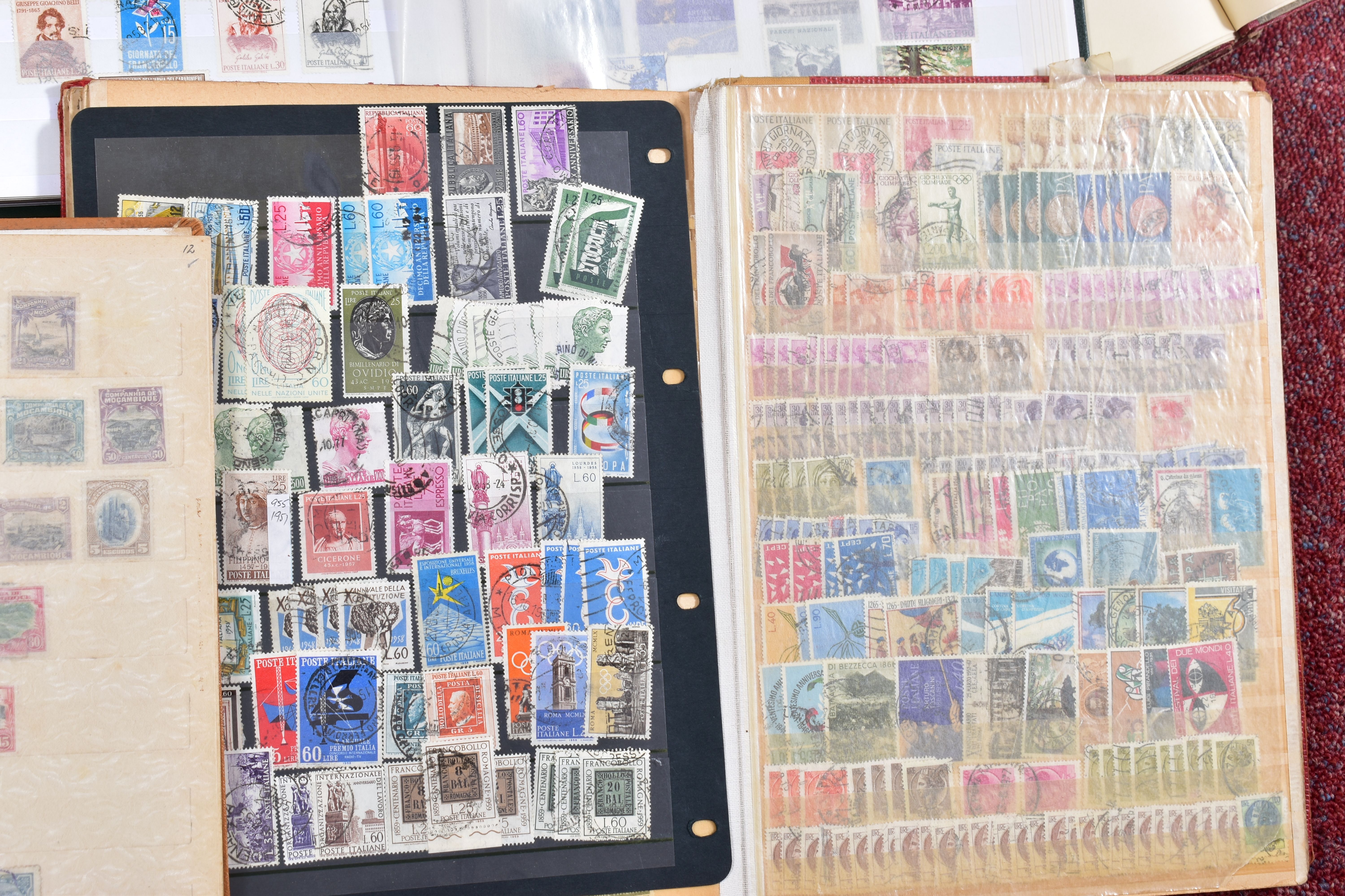 ACCUMULATION OF EUROPEAN STAMP ALBUMS, most mint and used in numerous albums and folders with - Image 6 of 14