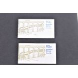GB FOLDED BOOKLETS 1978 90p LLANGOLLEN BOTH LEFT and right selvedge SG FG3 a/b, excellent