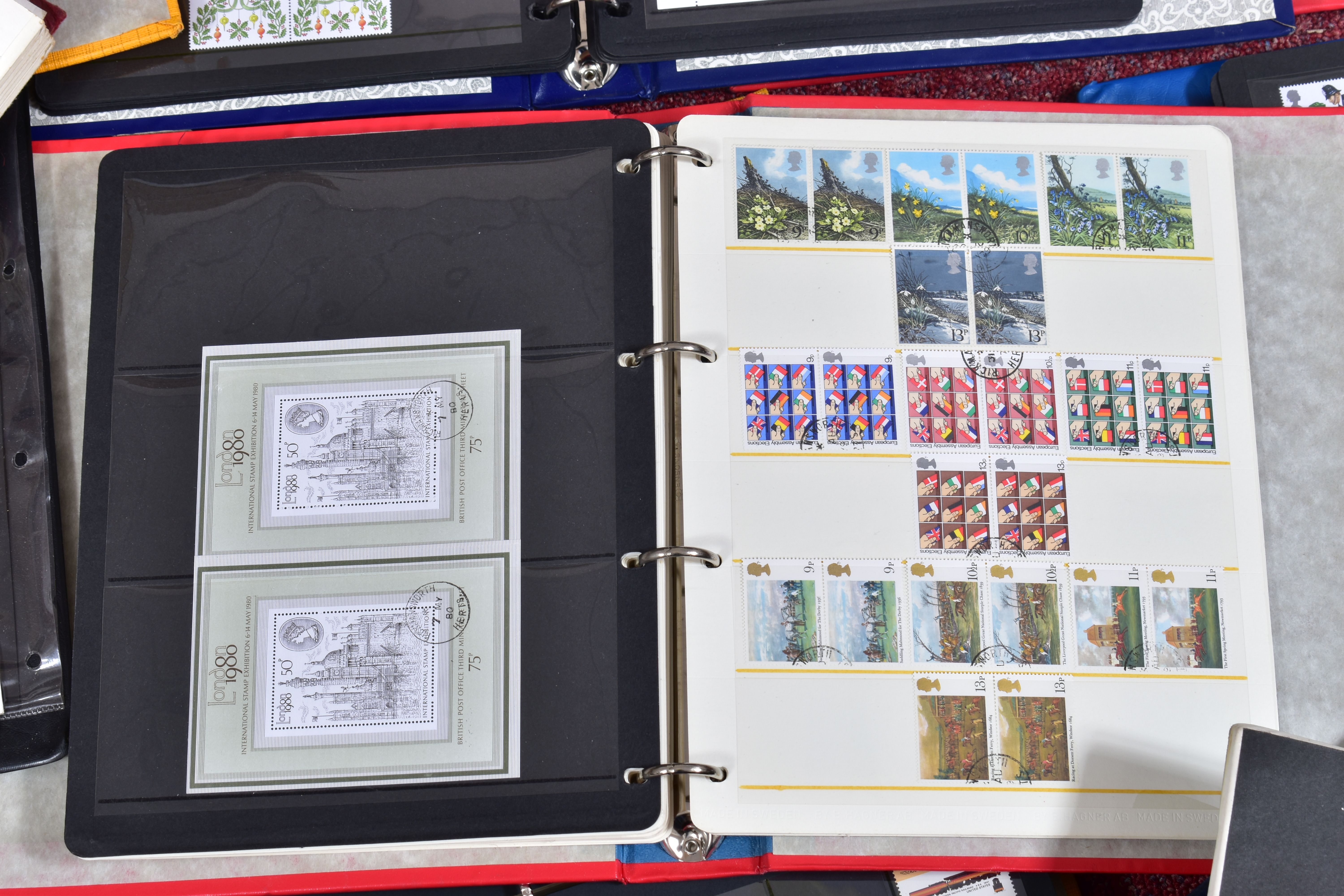 LARGE COLLECTION OF STAMPS IN THREE BOXES, including FDCs from GB and area, a few presentation packs - Image 9 of 22