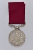 VICTORIAN ARMY LONG SERVICE GOOD CONDUCT MEDAL, 2nd type obverse Badge of Hanover named to 2284