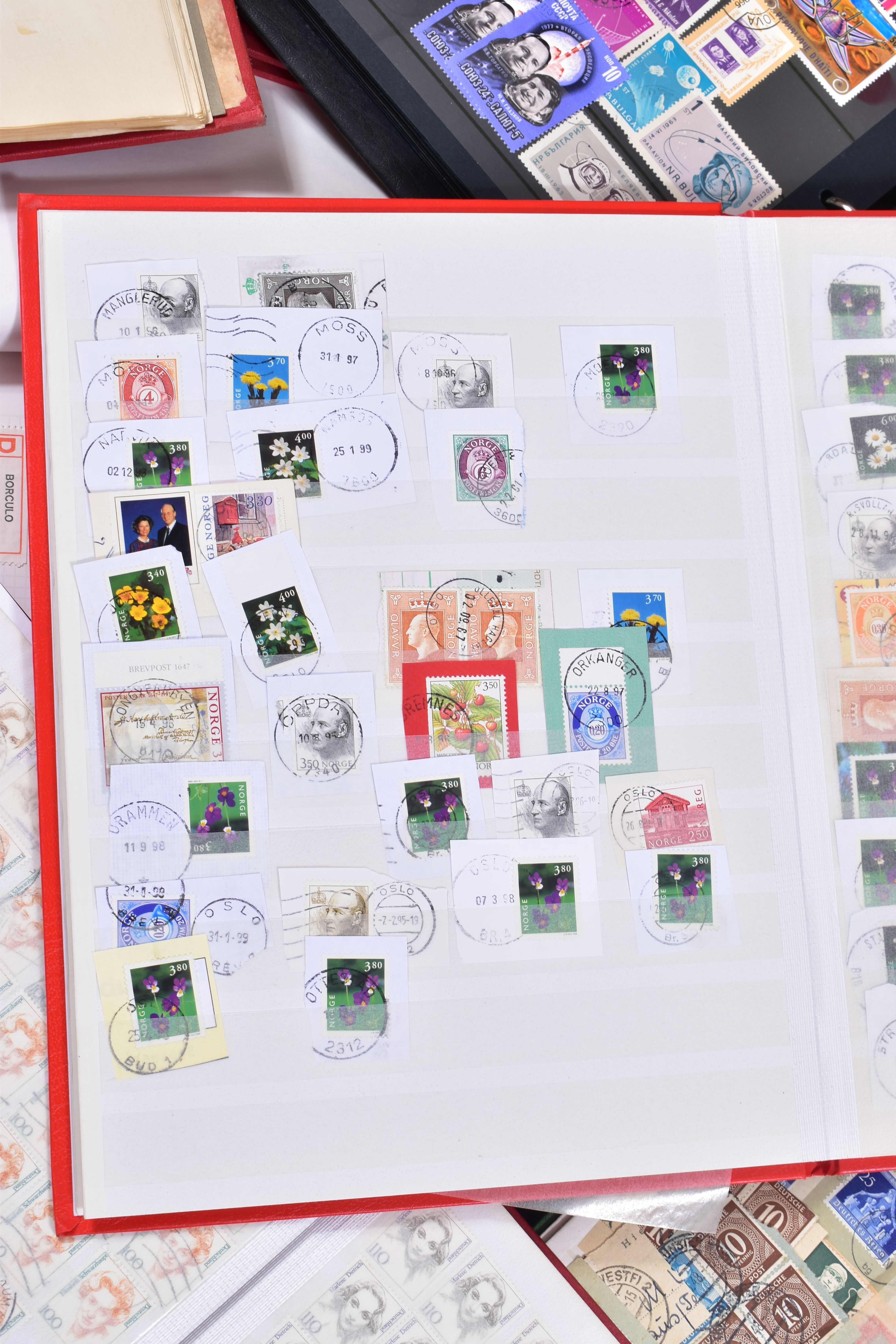 COLLECTION OF WESTERN EUROPEAN STAMPS, (emphasis on Germany ) from 1920s to 1970s, mainly used, - Image 4 of 12