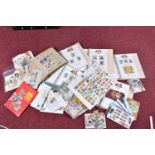 TWO BOXES OF STAMPS 1981 ROYAL WEDDING OMNIBUS, in 5 albums and loose in new issue packets