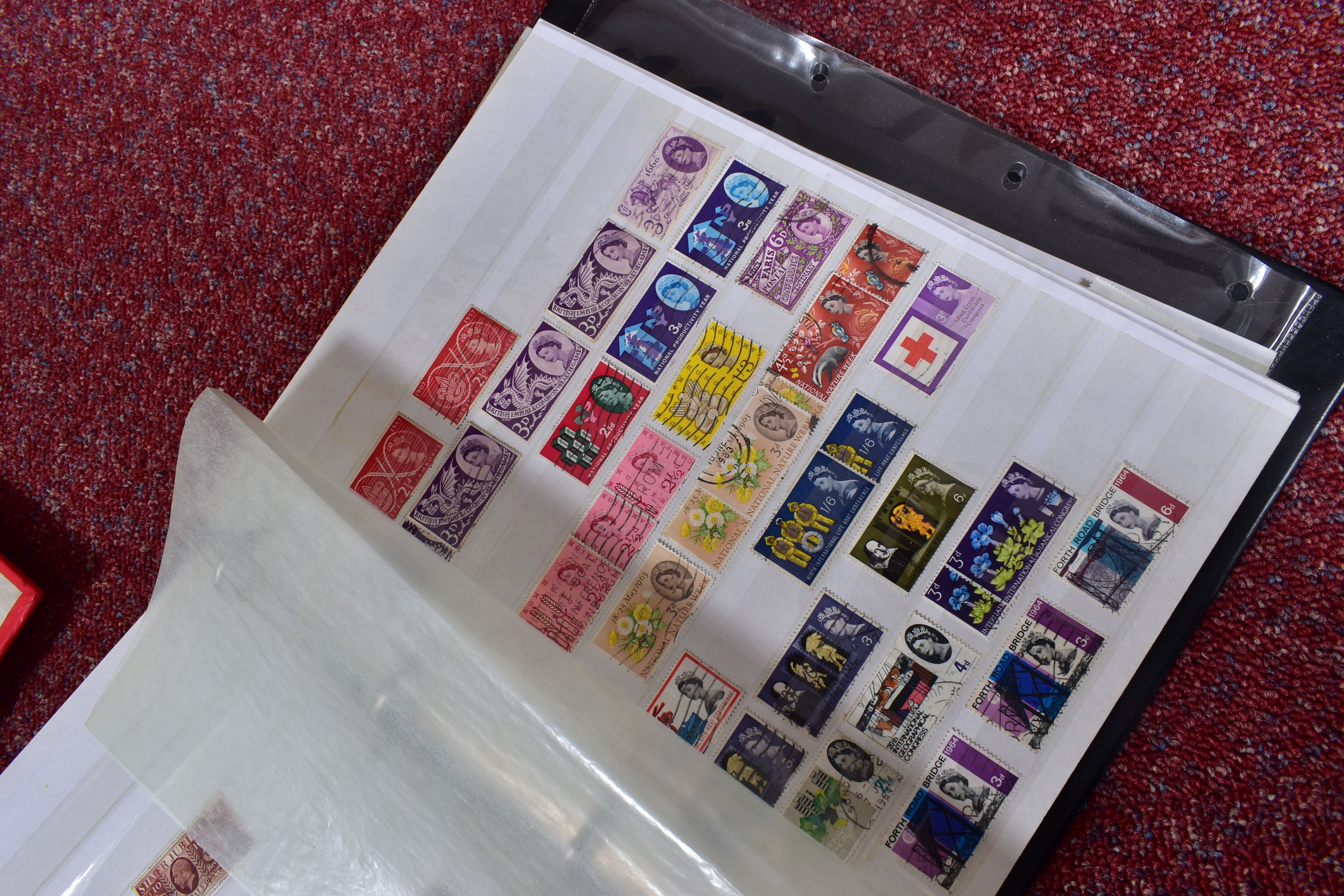 LARGE COLLECTION OF STAMPS IN THREE BOXES, including FDCs from GB and area, a few presentation packs - Image 22 of 22