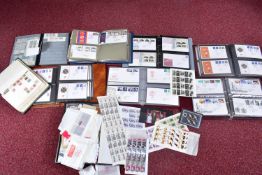 LARGE COLLECTION OF MAINLY GB OR IOM STAMPS, We note ranges of GB FDCs from late 1960s to 1980s,