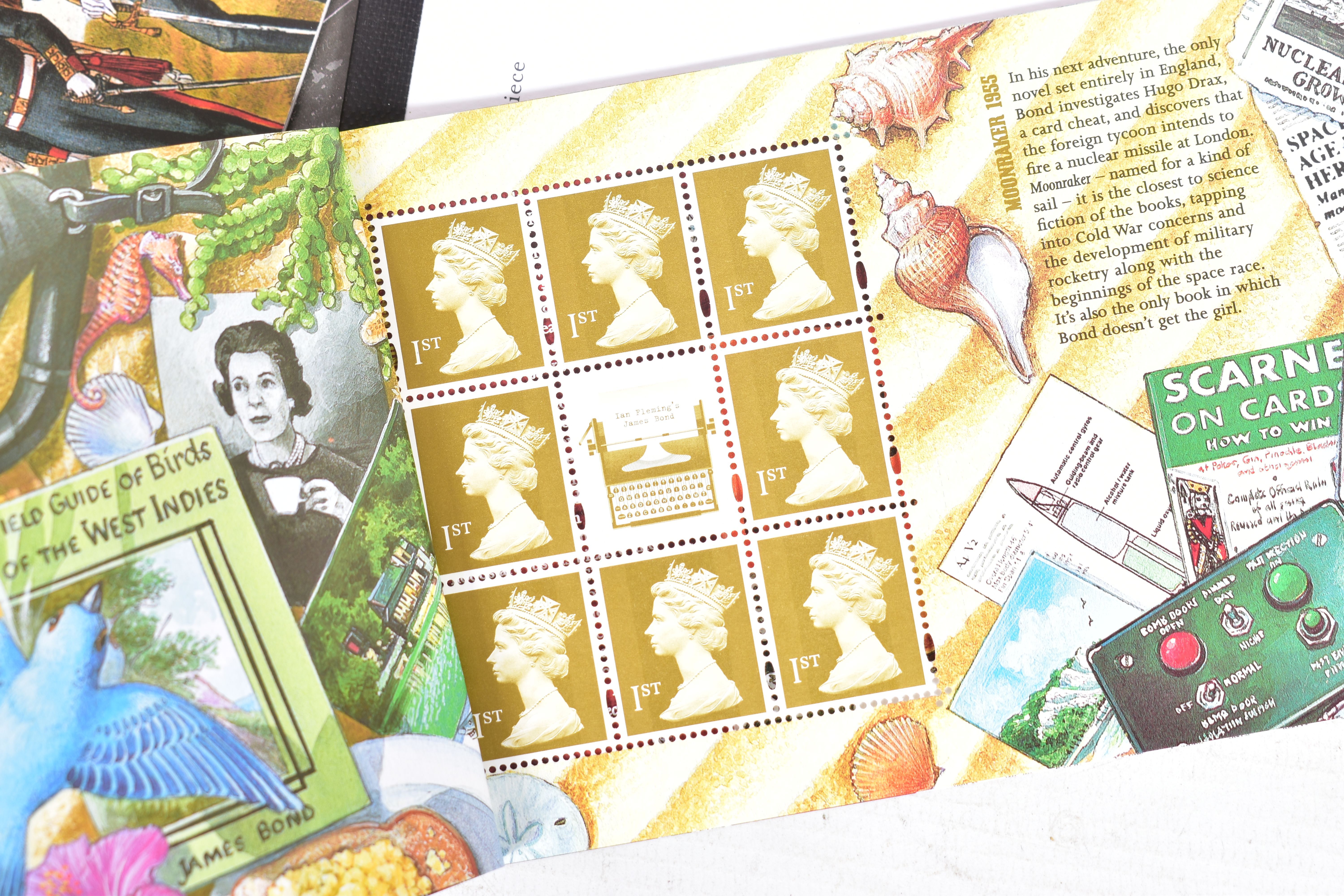 GB STAMPS IN BLACK BOX WITH APPROX 85 PRESTIGE booklets from 1971 Wedgewood to 2013 Doctor Who, - Image 9 of 10
